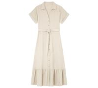 SPRINGFIELD Women's 7.t.a. Vestido Midi Mc Lino LISO Casual Dress, Print Toasted, 12