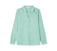 SPRINGFIELD Women's 7.t.Camisa Lino Polera Shirt, Standard Green, 14