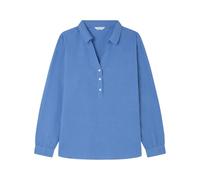 SPRINGFIELD Women's 7.t.Camisa Lino Polera Shirt, Steel Blue, 14