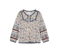 SPRINGFIELD Women's 78914 Floral Boho Blouse, Light Beige, S