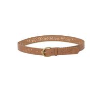 SPRINGFIELD Women's Floral Cutwork Belt, Brown_Print, 85