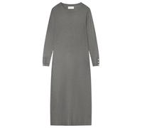 SPRINGFIELD Women's 1338695 midi Jersey-Knit Dress with Buttons and Cuffs, Grey Mix, S