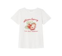 SPRINGFIELD Women's Frqs Camiseta Frutas Undershirt, Standard White, S