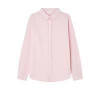 SPRINGFIELD Women's 6.Gym.Camisa Lino Básica Shirt, Light Pink, 8