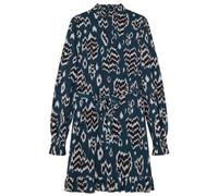 SPRINGFIELD Women's Short Printed Dress with tie Waist, Bottle, M