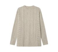 SPRINGFIELD Women's Sweater, Light Taupe Grey, L, Light Taupe, L