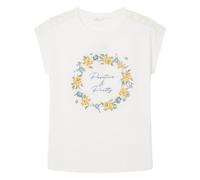 SPRINGFIELD Women's T-Shirt, Tan Print, XL