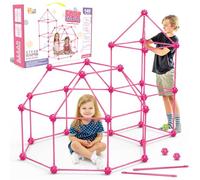 SpringFlower - Kids Fortress Building Kit, STEM Building Toy, Educational Gift for Boys and Girls Ages 3, 4, 5, 6, 7, 8, 9, 10, 11, 12 Years, Ultimate Creative Game for Kids