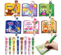 SpringFlower Valentines Day Cards, Kids Valentines Greeting Card With Colored Ballpoint Pens For Classroom School Exchange, Valentines Gift For Party Favors Prizes For Boys Girls