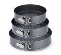 Springform set Non-stick Baking Tins Stainless Steel Bakeware Heat Resistant
