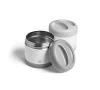 Springlane Kitchen Thermal Ice Cream Containers Set of 2, 500ml, Stainless Steel