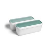 Springlane Set of 2 Ice Cream Containers for Ice Cream, 1 L, Storage Containers, Freezer Containers, Ice Containers, BPA-Free, Food Grade
