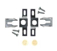 SpringLock Picture Hangers Anti-Theft Frame Hanging Kit Secure Wall Mount Fixing System for Wooden Frames, Mirrors, Art & Gallery Display Supports Up to 15 Pounds Pack of 5