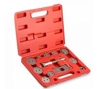Springs Adjusters Kit 12pcs/Set Universal Car Disc Brake Caliper Rewind Back Brake Piston Compressor Tool Kit Set For Garage Repair Tools Rear Drum Brake