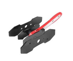 Springs Adjusters Kit Car Disc Brake Caliper Ratchet Brake Cylinder Adjustment Tools Durable And Reliable Convenient Auto Repair Universal Rear Drum Brake(L Red)