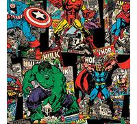 Springs Creative Marvel Comics 43/44-inch Wide 100% Cotton D/R-Vintage Character Toss 15 Yards, Other, Multicoloured, 22.86 x 59.05 x 5.08 cm