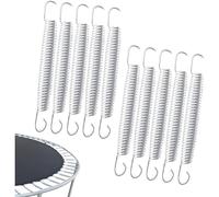 Springs for Trampoline, Heavy Duty Replacement Springs for Trampoline, High Tensile Jumping Tension Hook for Waist Drum Bow Accessories 10x