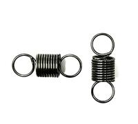 Springs, Spring Steel Pullback Extension 1.2mm Wire Dia 8-13mm Out 60-150mm Length 5PCS Good Flexibility
