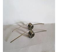 Springs, Zixinz Spring Stainless Steel Torsion Coil 1.5mm Wire Diameter 13. Outer 10 Pcs Good Flexibility