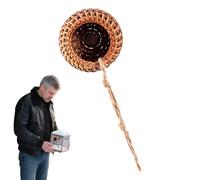 Springspin Enclosure Magnetic - Wicker Birdspider Shelter - Decorative Magnetic Shelters for Snails, Hermit Crabs, Tarantulas, Arboreal Animals, Small Reptiles