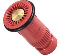 SpringSpray 1" NH/NST Fire Hose Nozzle, Thermoplastic Constant Flow Fog Nozzle with Adjustable Spray Jet, Heavy Duty Firefighter Water Hose Equipment