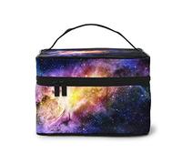 Springtime Herb Garden Cosmetic Bag Makeup Bag Large Travel Makeup Organizer Case, Excellent Capacity, Water-Resistant, Suitable For Women Families Couples Or Long-Term Travel., Galaxy In The Universe