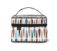 Springtime Herb Garden Cosmetic Bag Makeup Bag Large Travel Makeup Organizer Case, Excellent Capacity, Water-Resistant, Suitable For Women Families Couples Or Long-Term Travel., Mid Century Modern