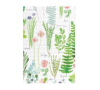Springtime Herb Garden Printed Wooden Puzzle 300 Piece, Cute Puzzle Game in Plastic Box for Family Entertainment and Brain Training Gifts