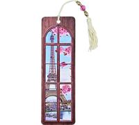 Springtime in Paris Beaded Bookmark