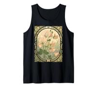 Springtime Sweet Pea Birth Month Flower Tank Top
