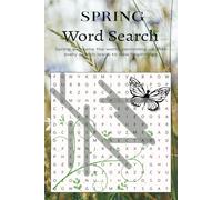 SpringTime Word Hunt Word Search Puzzle Book: Word Search with Easy to Read Print about Spring | 6x9 inches, 110 pages | 50+ Puzzles