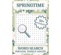 Springtime Word Search Puzzle Book: Flowers, Birds, and Sunshine - 50+ Relaxing Spring Word Search Puzzles