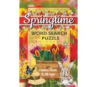 Springtime Word Search Puzzle Book: Word Searches with Easy-to-Read Print about Springtime and Spring Break | 6x9 inches, 110 pages | 50+ puzzles…Gift for Vacations, Holidays and free time