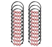 Springwillfly 20pcs Sport Charm Bracelets for Boys Enhancing Team at Sports Events and Parties (football )