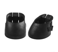 Springwillfly 2pcs Horse Boots Made Of Rubber For For Protection Non Slip Shoe Covers To Isolate Injuries From Dirt And Support Healing(S)