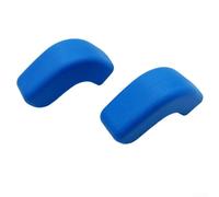 Springwillfly 2X Tow Hook Covers For Jeep For Wrangler For JK For JL 2007-2023 Front Bumper OEM Fit Replacement Accessory(Blue)