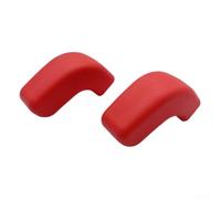 Springwillfly 2X Tow Hook Covers For Jeep For Wrangler For JK For JL 2007-2023 Front Bumper OEM Fit Replacement Accessory(Red)