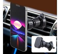 Springwillfly 360 Degree Adjustable Magnetic Phone Stand for Cars One Hand Operation, Ideal for Stability on Bumpy Roads (Air outlet)