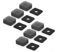 Springwillfly 6 Pcs Microphone Wind Muff,Pops Shield For Microphone,Microphone Windscreen, For Insta 360 X3,for Insta 360 X4,Replacement For Insta 360 X4 / X3 Accessories