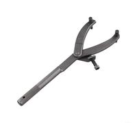 Springwillfly Adjustable Spanner 30cm Max 12cm Opening Width | Adjustable arm opening 1.5cm to 12cm, fits various flywheel slots, quick installation, steel build