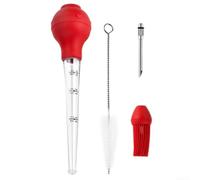 Springwillfly and Reliable Plastic Turkey Baster for Cooking Juicy Meats and Flavorful Dishes