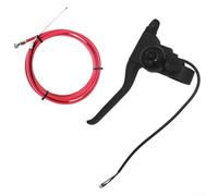 Springwillfly Brake Handle Lever with Bell for Left Side of for GOTRAX for GXL V2 Electric Scooter and Compatible Apex Pro XL, XR, XR Ultra (Brake Lever+Line)