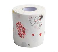 Springwillfly Christmas-Themed Toilet Paper Roll With Santa Design For Festive Bathroom Decor Across Living And Business Areas(A)