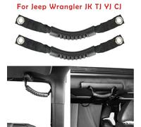 Springwillfly Comfor Fort Grip Handles for for Jeep for Wrangler JK Enhance Vehicle Accessibility (Black)