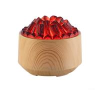 Springwillfly Flame Scent Humidifier With USB Power Supply, Adjustable Light Options, And Automatic Shut Off Timer For Creating A Soothing Atmosphere(B)