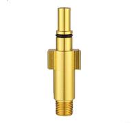 Springwillfly For Bosch Compatible Pressure Washer Snow Foam Adapter Connector Lance Quick Connect Garden Hose Fitting High Pressure Car Wash Accessory(D)
