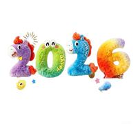 Springwillfly For Chinese New Year 2026 Decoration Featuring Year Of The Horse With Static Cling For Windows And Reusable Holiday Display On Glass(C)