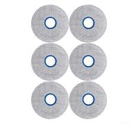 Springwillfly For DREAME X60 Max Ultra Robot Vacuum Mop Pad Set, Nylon Composite Fabric Cloths For Use On Tile Laminate Marble And Wooden Floors(6pcs)