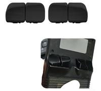 Springwillfly For R36S-Compatible Gaming Shoulder Buttons With Quiet Microswitches And Extended Grip Design To Enhance Real-Time Responsiveness(Black)