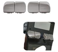 Springwillfly For R36S-Compatible Gaming Shoulder Buttons With Quiet Microswitches And Extended Grip Design To Enhance Real-Time Responsiveness(Gray)